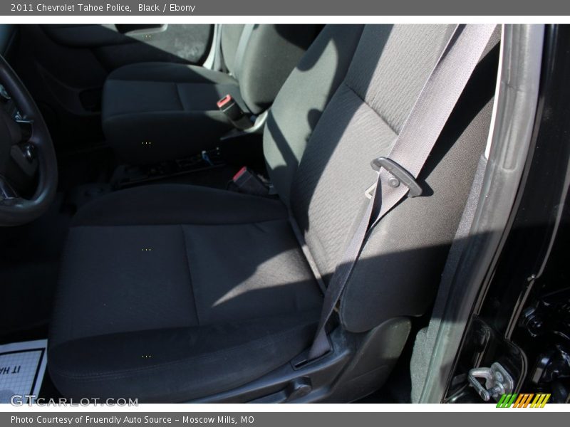 Black / Ebony 2011 Chevrolet Tahoe Police