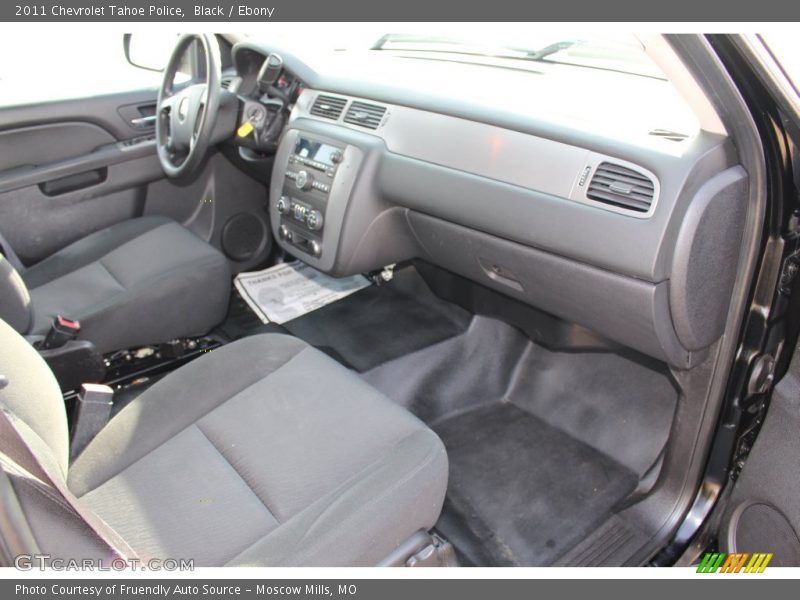 Black / Ebony 2011 Chevrolet Tahoe Police