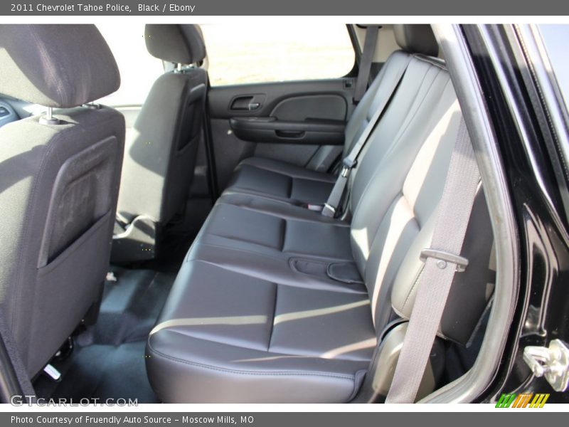Black / Ebony 2011 Chevrolet Tahoe Police