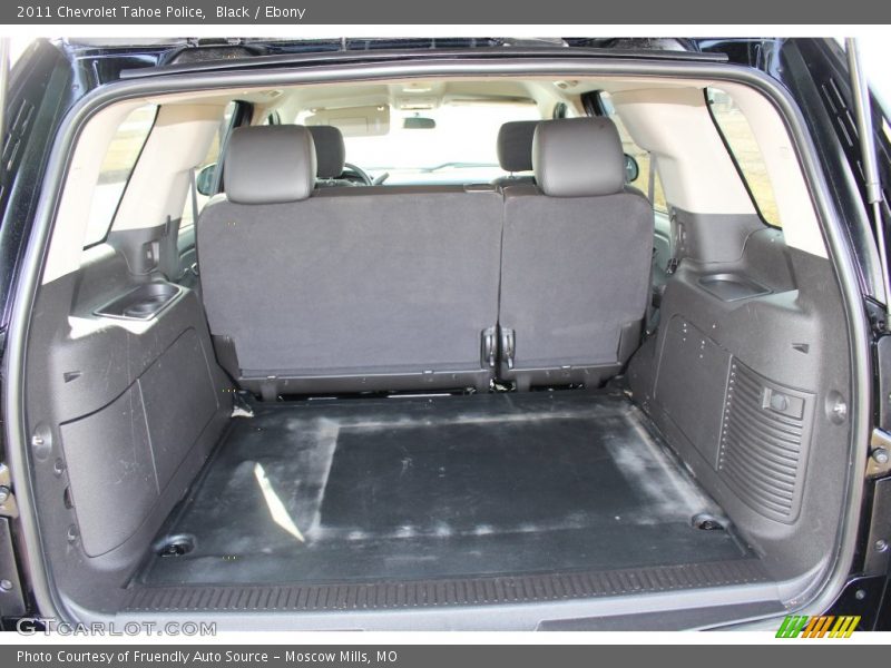 Black / Ebony 2011 Chevrolet Tahoe Police