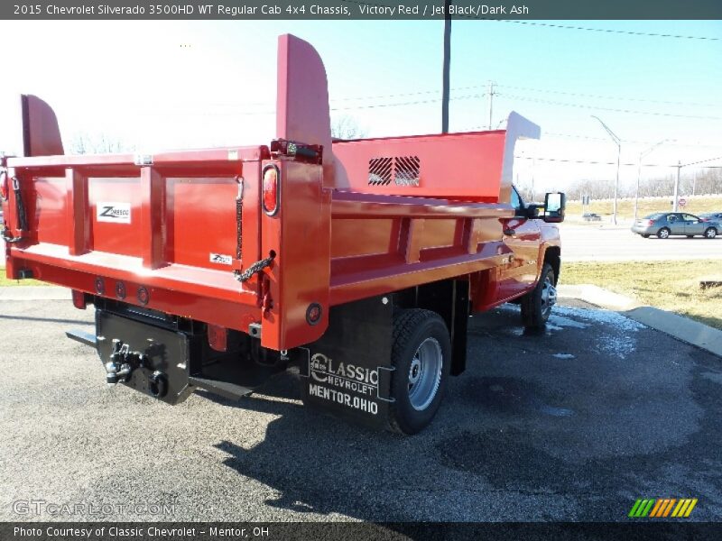 Victory Red / Jet Black/Dark Ash 2015 Chevrolet Silverado 3500HD WT Regular Cab 4x4 Chassis