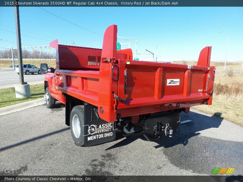 Victory Red / Jet Black/Dark Ash 2015 Chevrolet Silverado 3500HD WT Regular Cab 4x4 Chassis
