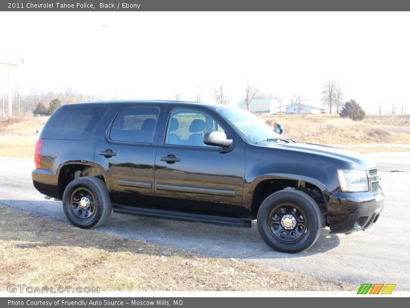 Black / Ebony 2011 Chevrolet Tahoe Police