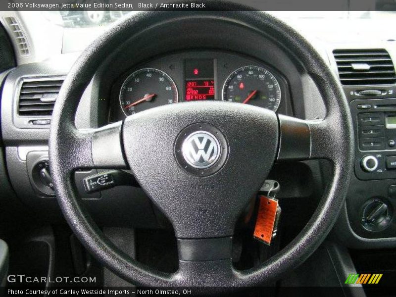 Black / Anthracite Black 2006 Volkswagen Jetta Value Edition Sedan