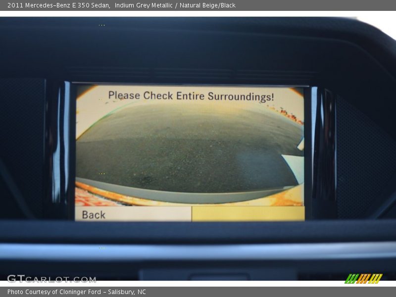 Indium Grey Metallic / Natural Beige/Black 2011 Mercedes-Benz E 350 Sedan