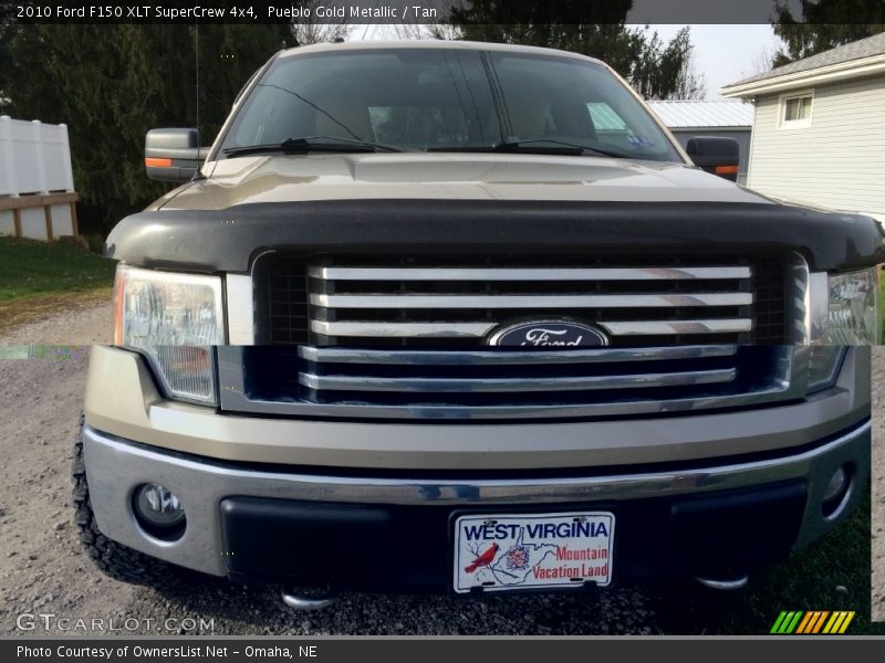 Pueblo Gold Metallic / Tan 2010 Ford F150 XLT SuperCrew 4x4