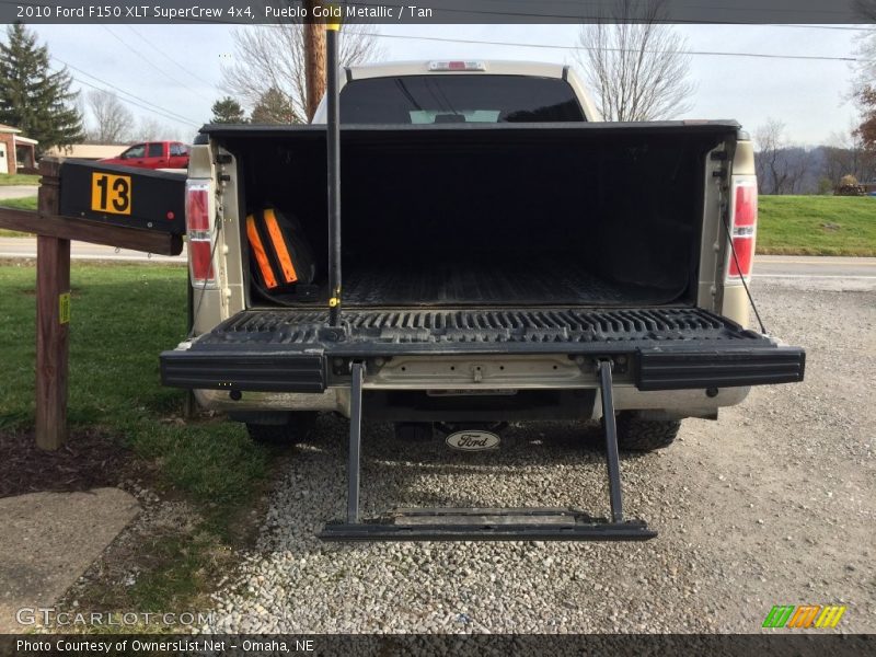 Pueblo Gold Metallic / Tan 2010 Ford F150 XLT SuperCrew 4x4