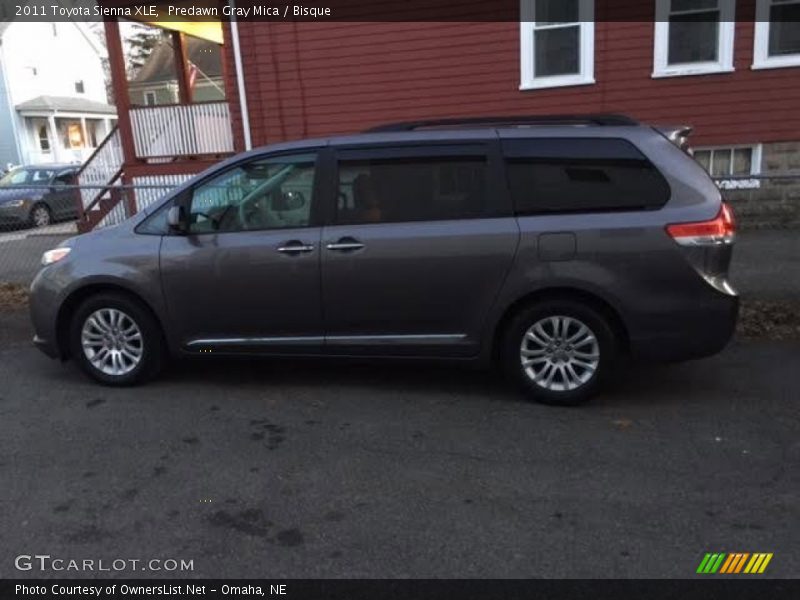 Predawn Gray Mica / Bisque 2011 Toyota Sienna XLE