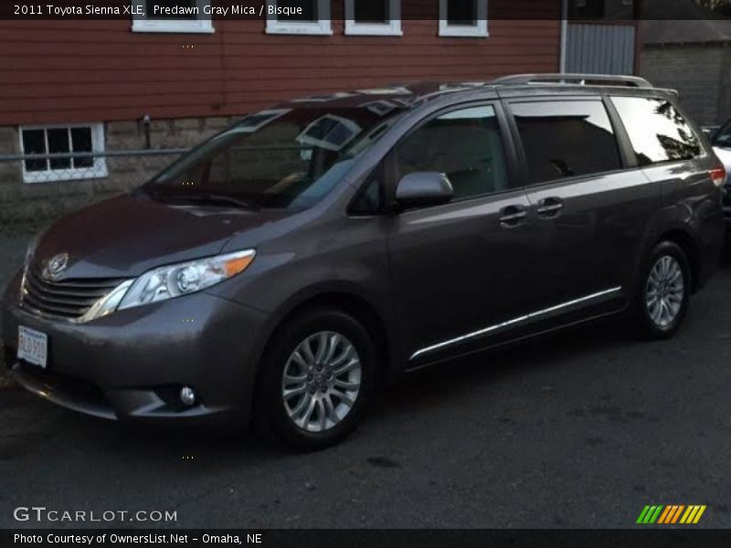 Predawn Gray Mica / Bisque 2011 Toyota Sienna XLE