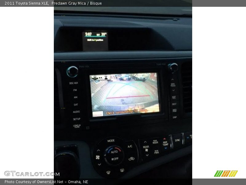 Predawn Gray Mica / Bisque 2011 Toyota Sienna XLE