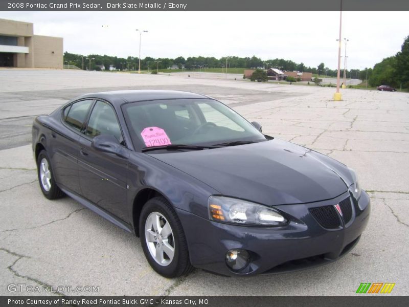 Dark Slate Metallic / Ebony 2008 Pontiac Grand Prix Sedan