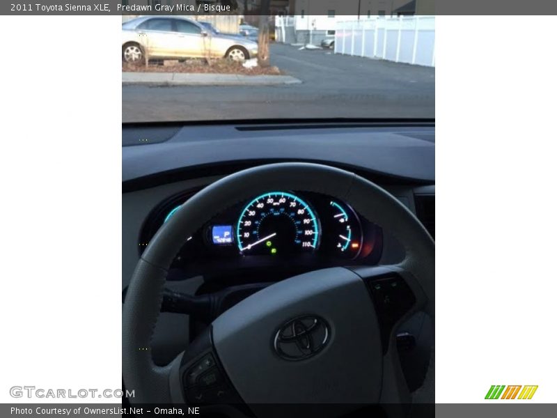 Predawn Gray Mica / Bisque 2011 Toyota Sienna XLE