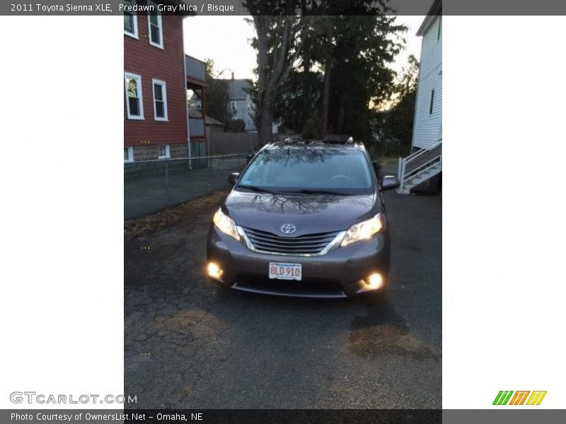 Predawn Gray Mica / Bisque 2011 Toyota Sienna XLE