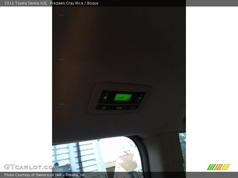 Predawn Gray Mica / Bisque 2011 Toyota Sienna XLE