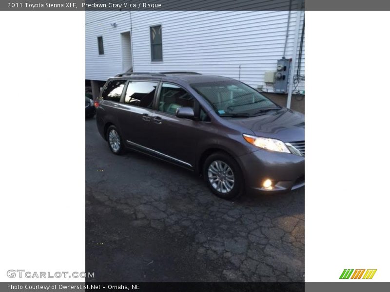 Predawn Gray Mica / Bisque 2011 Toyota Sienna XLE