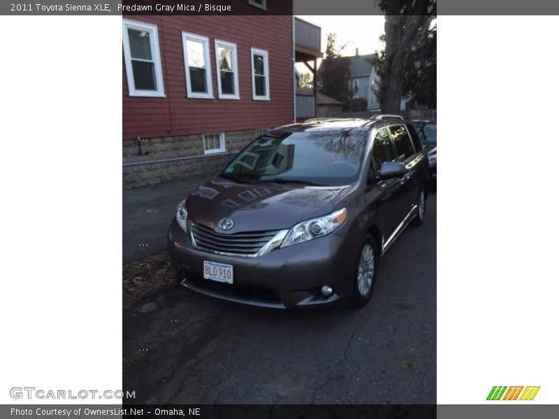 Predawn Gray Mica / Bisque 2011 Toyota Sienna XLE