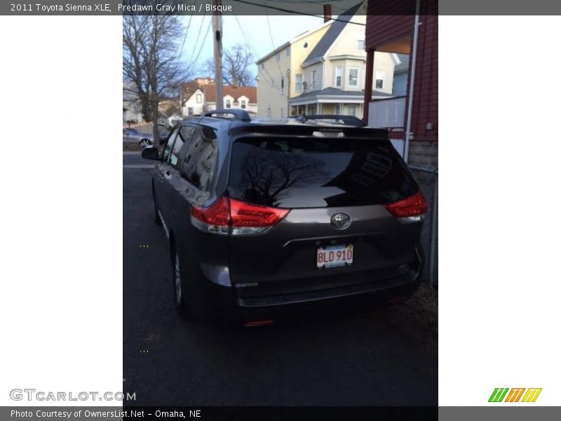 Predawn Gray Mica / Bisque 2011 Toyota Sienna XLE