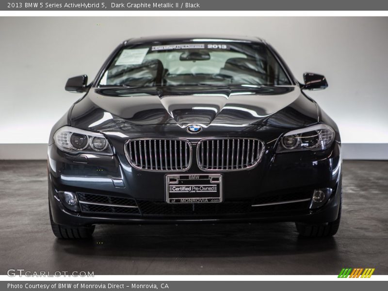 Dark Graphite Metallic II / Black 2013 BMW 5 Series ActiveHybrid 5