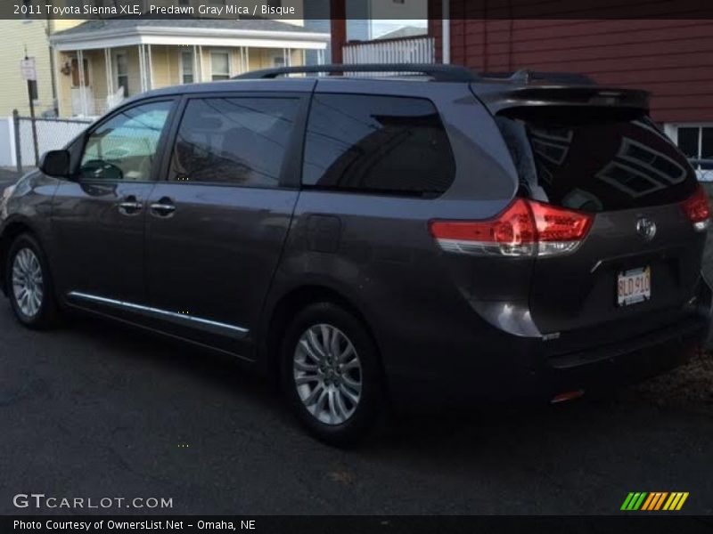 Predawn Gray Mica / Bisque 2011 Toyota Sienna XLE