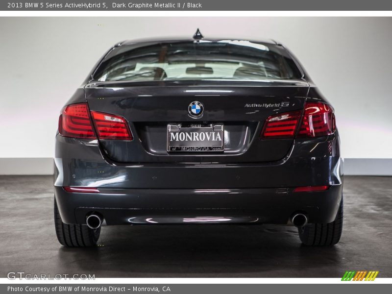 Dark Graphite Metallic II / Black 2013 BMW 5 Series ActiveHybrid 5
