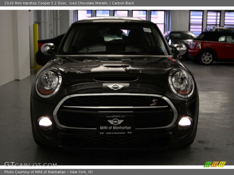 Iced Chocolate Metallic / Carbon Black 2016 Mini Hardtop Cooper S 2 Door