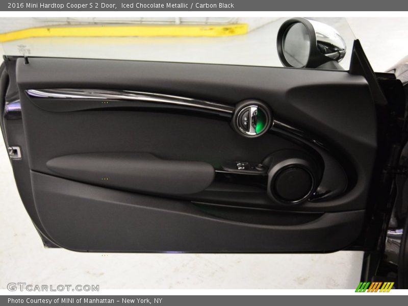 Iced Chocolate Metallic / Carbon Black 2016 Mini Hardtop Cooper S 2 Door