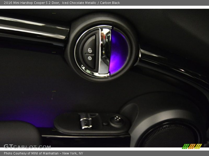 Iced Chocolate Metallic / Carbon Black 2016 Mini Hardtop Cooper S 2 Door