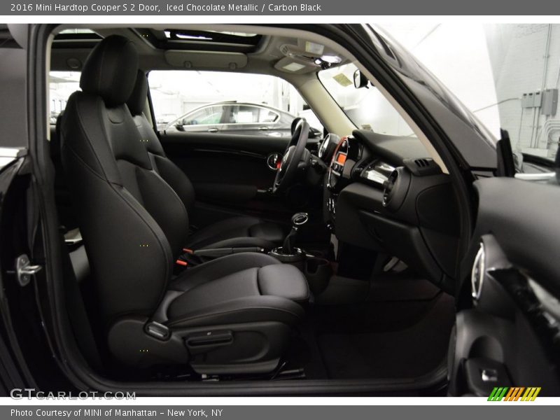 Iced Chocolate Metallic / Carbon Black 2016 Mini Hardtop Cooper S 2 Door
