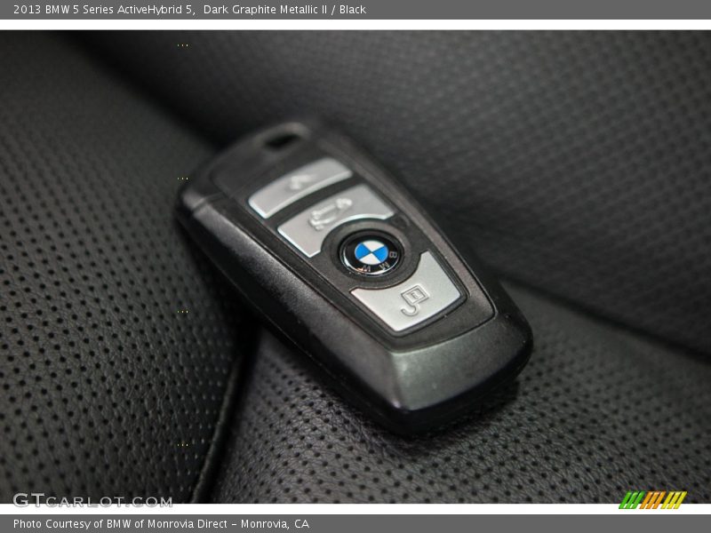 Dark Graphite Metallic II / Black 2013 BMW 5 Series ActiveHybrid 5