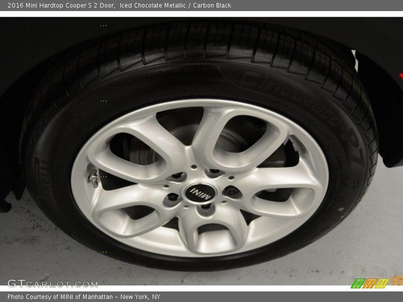Iced Chocolate Metallic / Carbon Black 2016 Mini Hardtop Cooper S 2 Door