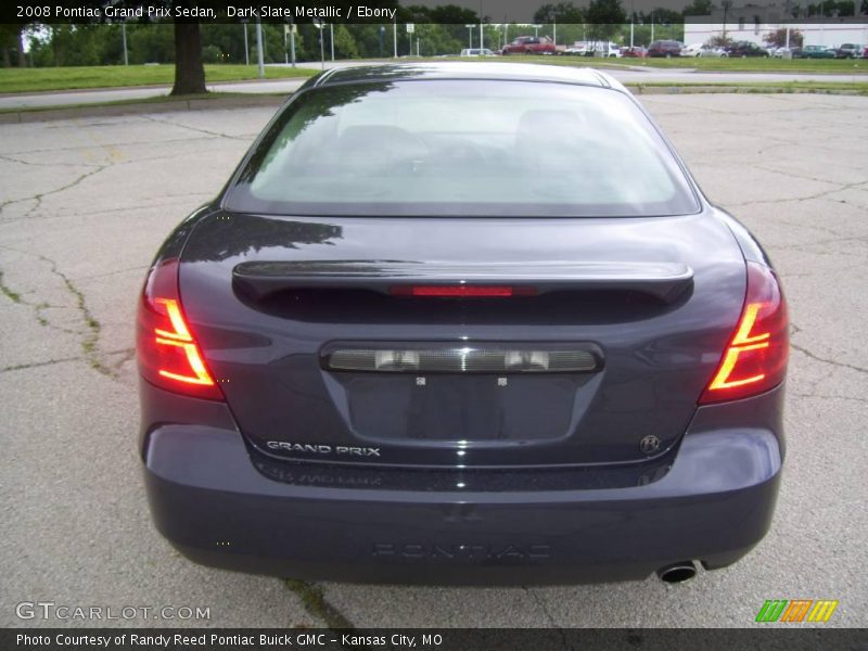 Dark Slate Metallic / Ebony 2008 Pontiac Grand Prix Sedan