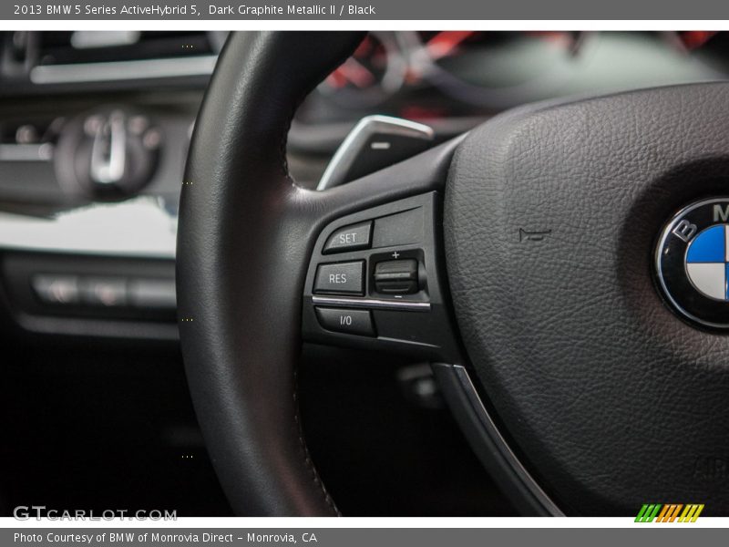 Dark Graphite Metallic II / Black 2013 BMW 5 Series ActiveHybrid 5