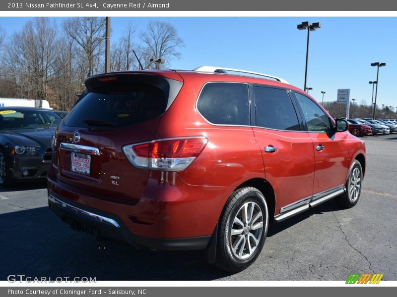 Cayenne Red / Almond 2013 Nissan Pathfinder SL 4x4