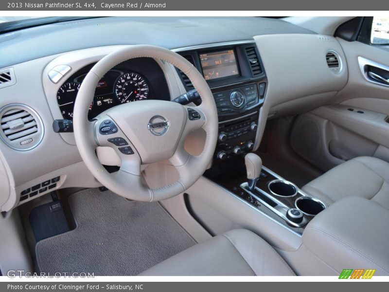 Cayenne Red / Almond 2013 Nissan Pathfinder SL 4x4