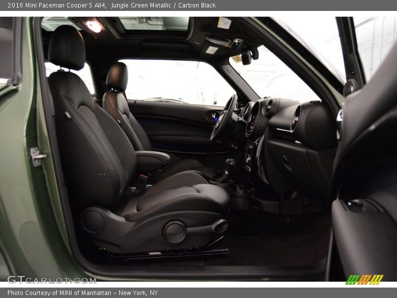 Jungle Green Metallic / Carbon Black 2016 Mini Paceman Cooper S All4