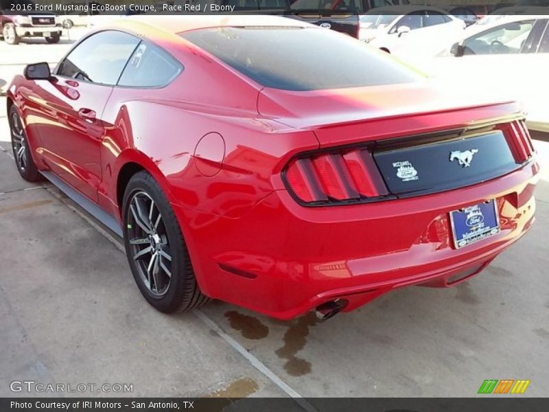 Race Red / Ebony 2016 Ford Mustang EcoBoost Coupe