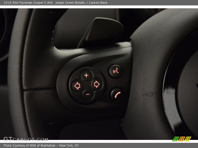 Jungle Green Metallic / Carbon Black 2016 Mini Paceman Cooper S All4