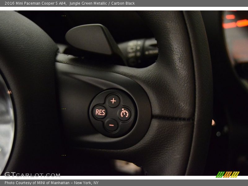 Jungle Green Metallic / Carbon Black 2016 Mini Paceman Cooper S All4