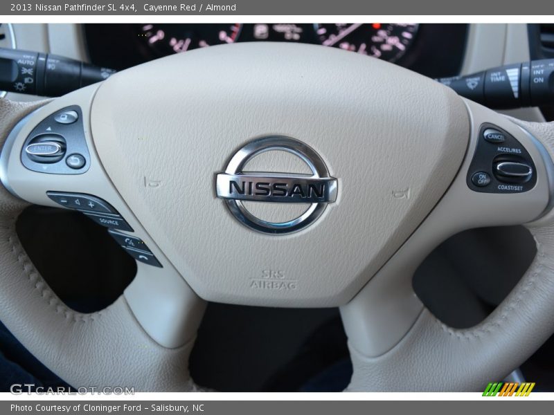 Cayenne Red / Almond 2013 Nissan Pathfinder SL 4x4