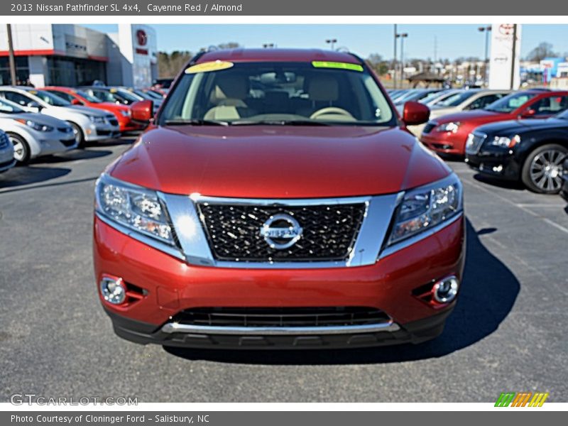 Cayenne Red / Almond 2013 Nissan Pathfinder SL 4x4
