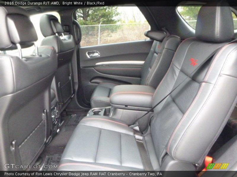 Rear Seat of 2016 Durango R/T AWD