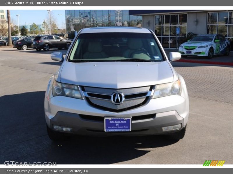 Billet Silver Metallic / Taupe 2007 Acura MDX