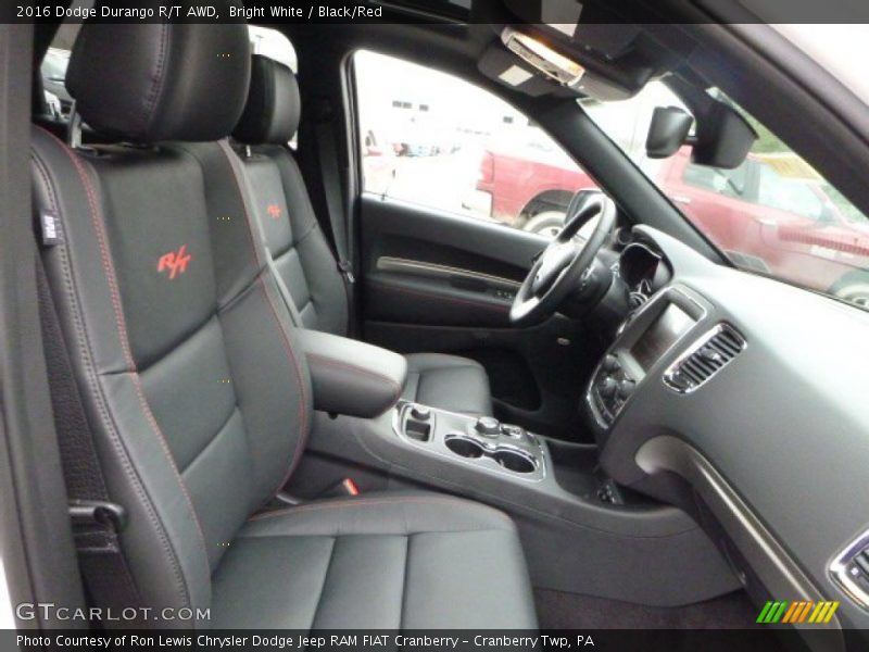  2016 Durango R/T AWD Black/Red Interior