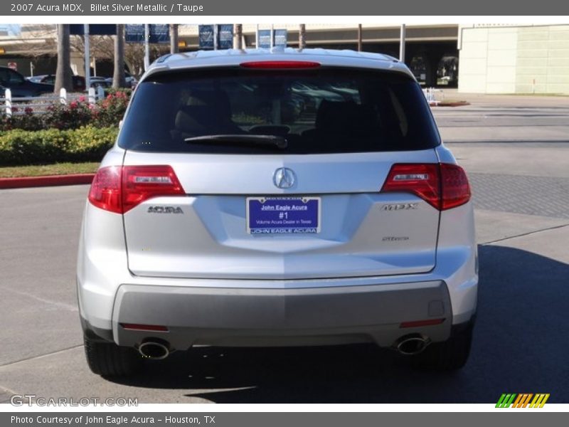 Billet Silver Metallic / Taupe 2007 Acura MDX