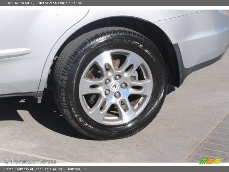 Billet Silver Metallic / Taupe 2007 Acura MDX