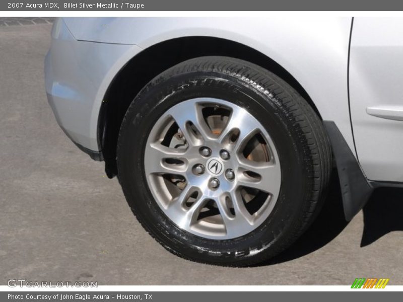 Billet Silver Metallic / Taupe 2007 Acura MDX