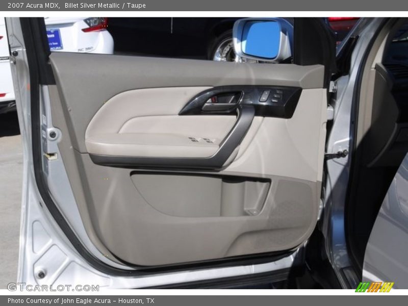 Billet Silver Metallic / Taupe 2007 Acura MDX