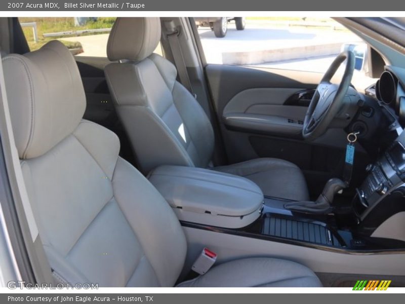 Billet Silver Metallic / Taupe 2007 Acura MDX