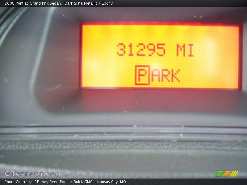 Dark Slate Metallic / Ebony 2008 Pontiac Grand Prix Sedan
