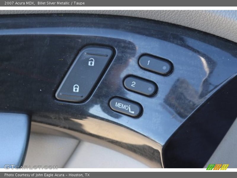Billet Silver Metallic / Taupe 2007 Acura MDX